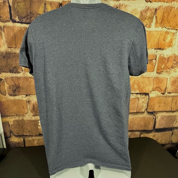 Men’s Nickelodeon Sponge Bob Graphic Tee Shirt Size Medium Heather Blue - Picture 3 of 4